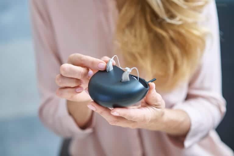 hearing aids charging
